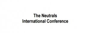 The Neutrals International Conference, 23 de Setembro na FCSH-UNL em Lisboa