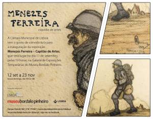 Museu Bordalo Pinheiro inaugura exposição sobre Menezes Ferreira.