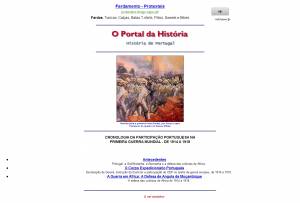 O Portal da História. Participação Portuguesa na Grande Guerra