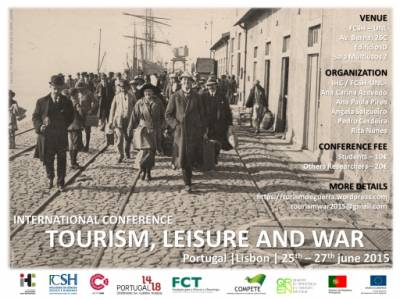 Call for papers - Turismo, Lazer e Guerra