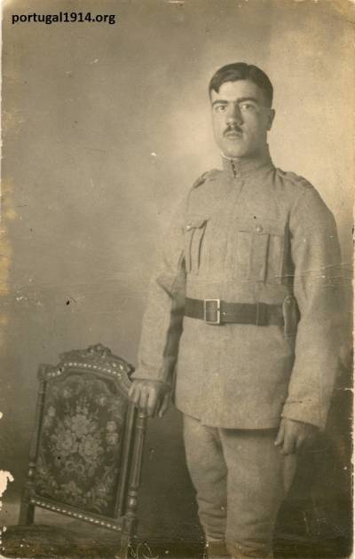 Lembrança de Emílio José de Menezes Vasconcelos, combatente na Grande Guerra