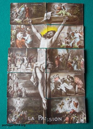 La Passion - colecção de postais dedicada à Paixão de Cristo
