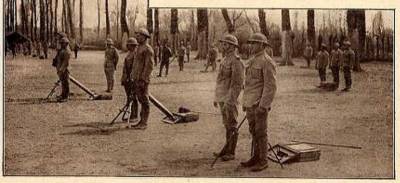 Corpo Expedicionário Português em manobras de trincheira