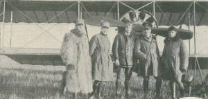 Aviadores portugueses em França.