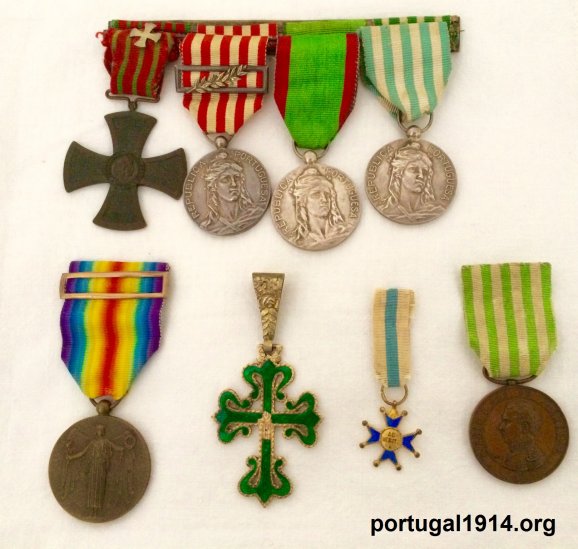 Medalhas do capitão António Dias