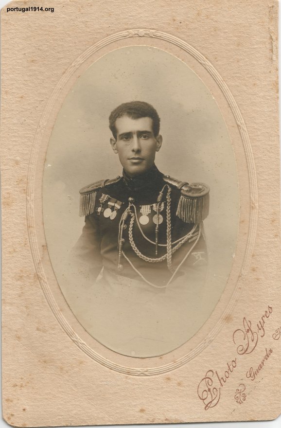 Porfírio Hipólito Azevedo da Fonseca em 1920, na GNR