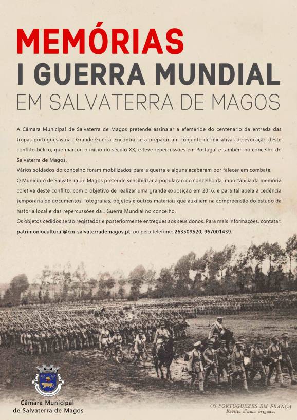 O Município de Salvaterra de Magos procura registar as memórias dos seus combatentes