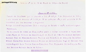 Requisição do vapor austro-húngaro Szechenyi - Dec. 2358