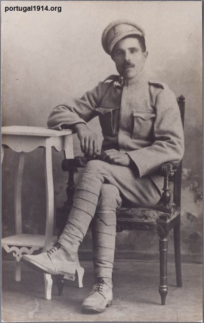 Joaquim Neto, soldado da 1ª Companhia de Sapadores Mineiros